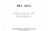 Mii 2013 principel of economics