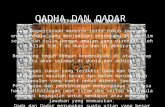 Qada dan qadar tauhid tahun 11