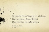 Kertas Kerja Maszlee Malik (Siyasah Syariyyah) Bahasa Melayu
