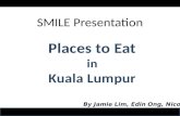 Place to eat, visit in Kuala Lumpur
