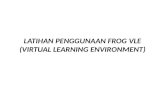 Latihan penggunaan frog vle (virtual learning environment