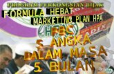 Formula Hebat Plan Pemasaran PBC MLM (Shariah) HPA 5 Angka 5 Bulan