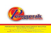 PROFIL PENGGERAK MALAYSIA