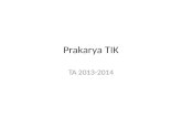 Prakarya tik-2013