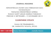 Journal Reading : Clomiphene citrate