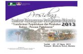 Seminar Kebangsaan Pustakawan Malaysia 2013