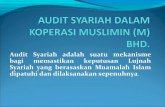Presentation: Audit Syariah Dalam Koperasi Muslimin  Oleh  datuk mohamad mapt 29