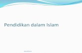 Pendidikan Dalam Islam
