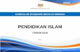 Dokumen standard kurikulum pendidikan islam  tahun  2