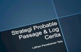 Strategi probable passage
