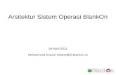 Arsitektur Sistem Operasi BlankOn 201104