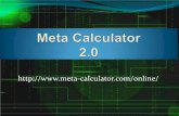 Meta calculator