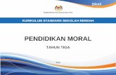 standard pendidikan moral tahun 3