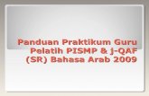 Panduan praktikum ppismp & j qaf bahasa arab 2011