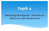 Topik 4 Teknologi Komputer: Hardware, Software dan Heartware