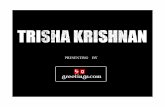 Trisha krishnan
