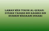 Contoh web Tokoh al-Quran