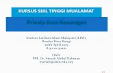 Sijil Tinggi Muamalat 2 - Prinsip asas kewangan: PM. Dr. Aisyah Abdul Rahman (UKM)