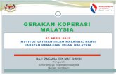 Sijil Tinggi Muamalat 2 - Gerakan koperasi di malaysia: Tn. Hj Zakaria Bin Mat Jusoh (SKM-N9)