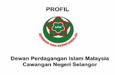 PROFIL Dewan Perdagangan Islam Malaysia Selangor (DPIM SELANGOR) 2013