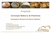 Concept bakery & pastries proposal