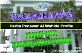 HPA Herba Penawar Al Wahida Profile & Produk Halal