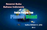 Resensi buku Bahasa Indonesia : Fakta Paling Top : Planet Bumi