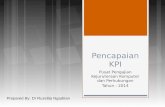 Pencapaian KPI SCCE 2014