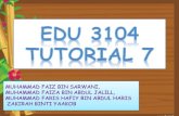 EDU 31104 Tutorial 7