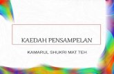 Pensampelan Dr. Kamarul