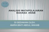 Analisis madah bahasa arab