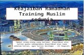 Keajaiban ramadhan training muslim sedunia