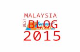 Malaysia Best Blog 2015 Typography