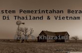 Sistem beraja di thai n vietnam