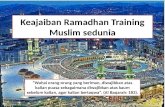 Keajaiban ramadhan training muslim sedunia