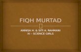 Murtad - Fiqh IIHS