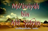 Khalifah Muawiyah bin Abi Sufian