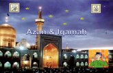 Azan & iqamah