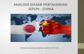 Analisa Dasar Pertahanan Jepun - China