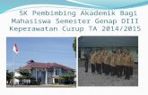 Sk PA bagi mahasiswa Keperawatan Curup semester genap2014 2015.ppt
