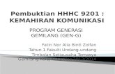 Penerangan Program Gen-G HHHC 9201 (Kemahiran Komunikasi)