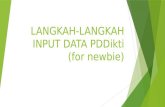 Langkah-langkah Input Data Pddikti (for Newbie)