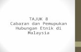 Topik 8 Cabaran Dan Pemupukan Hubungan Etnik Di Malaysia