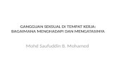 Gangguan Seksual Di Tempat Kerja dalam malaysia