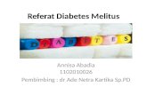 Referat Diabetes Melitus Caca New