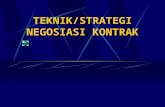 6. Teknik & Strategi Negosiasi Kontrak