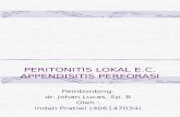 Case Dr Johan - Peritonitis Ec App Perforasi