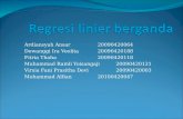 Regresi Linier Berganda 20090420003