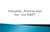 Falsafah, Prinsip & Isu KBAT-1