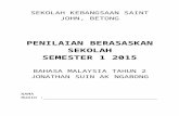 Bahasa Malaysia Tahun 2 A